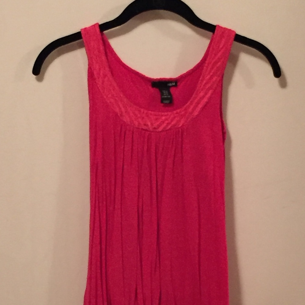 H&M pink tank